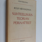Rolf Nevanlinna : Suhteellisuusteorian periaatteet - pikkukuva 1