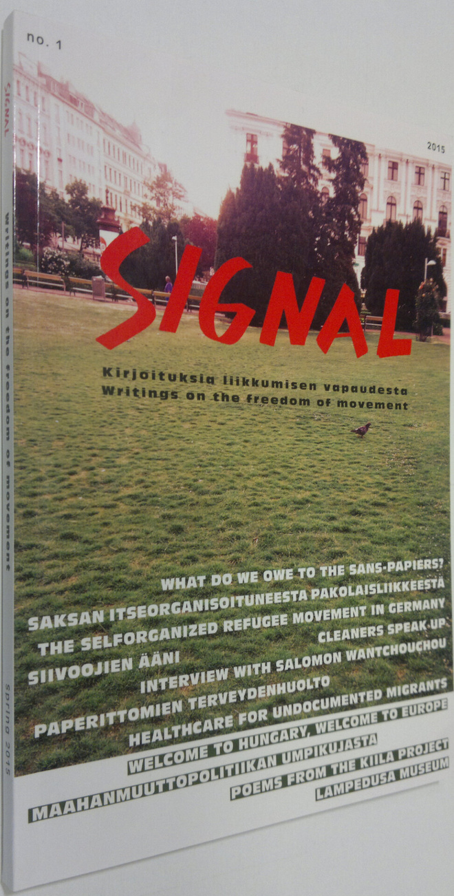 Signal nro 1 : kirjoituksia liikkumisen vapaudesta