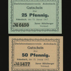 Saksa Notgeld 25, 50 Pfennig, Aidenbach 15.1.1917 - pikkukuva 1