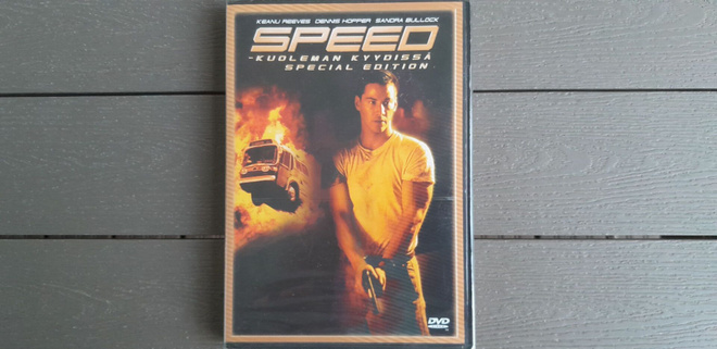 DVD: Speed - Kuoleman Kyydissä, 2xDVD Special Edition. UUSI