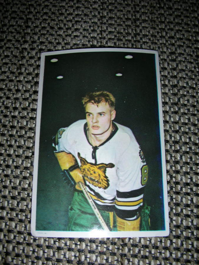 Hellas jääkiekkokortti 1965 Ilves Ilkka Halme