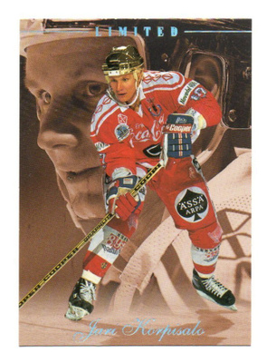 Jääkiekko  Sisu Limited  n:o 22 of 108 1996 JARI KORPISALO.