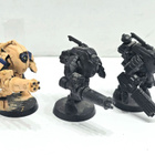 WH40K - 3kpl Tau XV25 Stealth Suits [A169] - pikkukuva 2