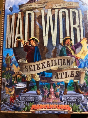 MAD WORLD - SEIKKAILIJAN ATLAS & MADCOOK -KIRJAT