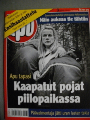 Apu lehti Nro 39/2004. (27.9)