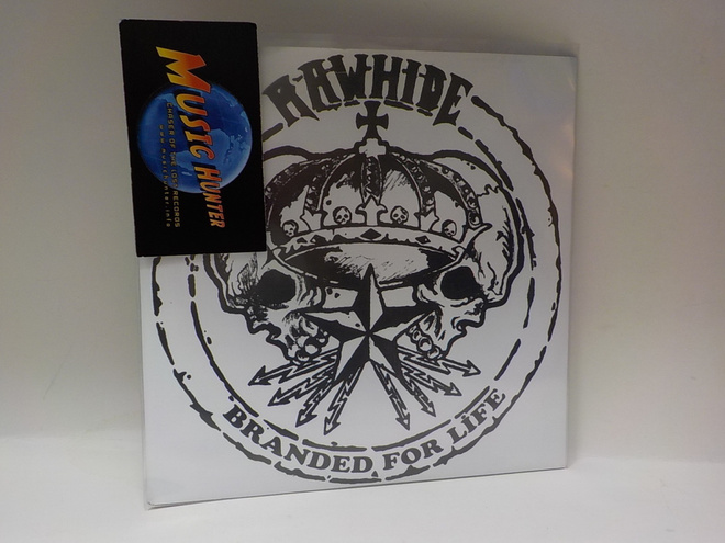 RAWHIDE - BRANDED FOR LIFE UUSI CLEAR BLUE VINYL 7"
