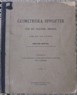 Jonatan Reuter: Geometriska utgifter. Söderström & Co 1898.