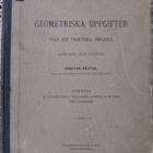 Jonatan Reuter: Geometriska utgifter. Söderström & Co 1898. - pikkukuva 1