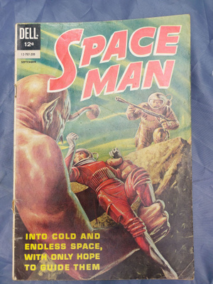 Space man sarjakuva 1962