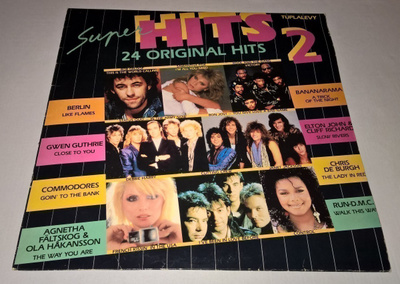SUPER HITS 2  24 ORIGINAL HITS    TUPLALEVY