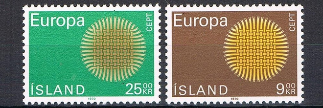 Islanti 1970 - Europa CEPT  ++