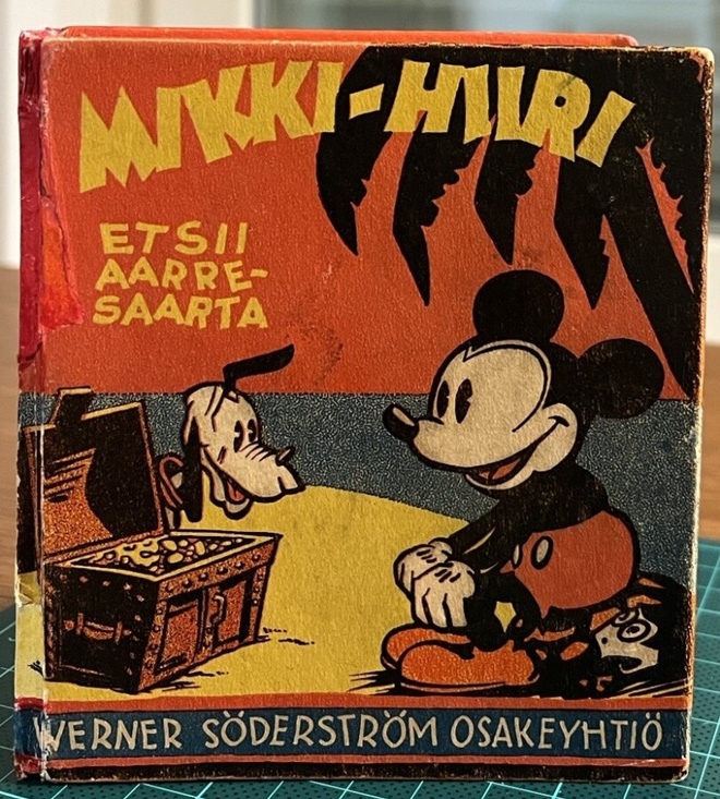 Mikki-Hiiri etsii aarresaarta (1938) WSOY, 2. painos