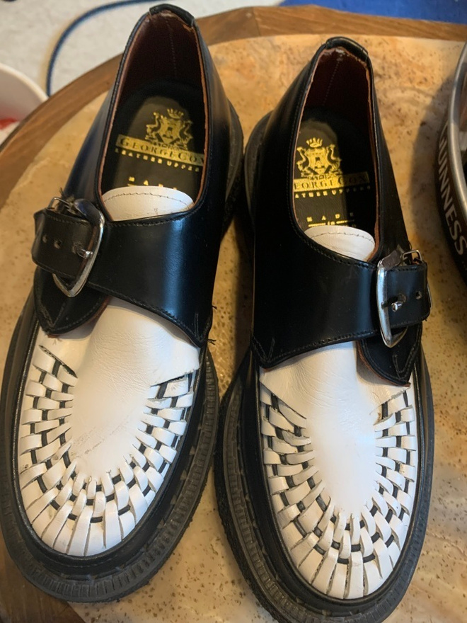 GEORGE COX  ALASKA LUXURY LEATHER SHOES