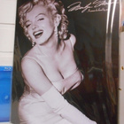 METALLIKYLTTI MARILYN MONROE  30 X 40CM	(45 031)	(met-220) - pikkukuva 2