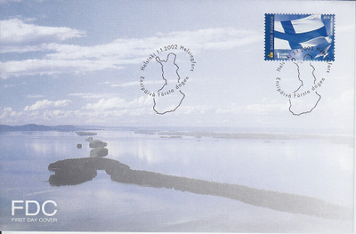 FDC 2002 Suomenlippu