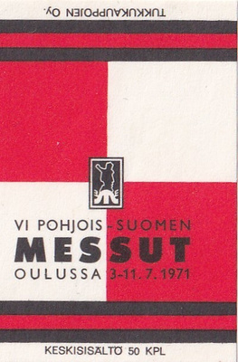 Oulu, VI Pohjois-Suomen Messut  1971    s10/1