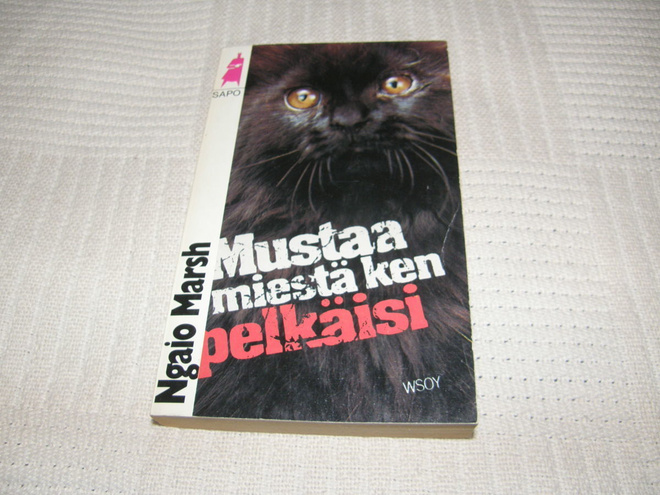 Ngaio Marsh Mustaa miestä ken pelkäisi -pok