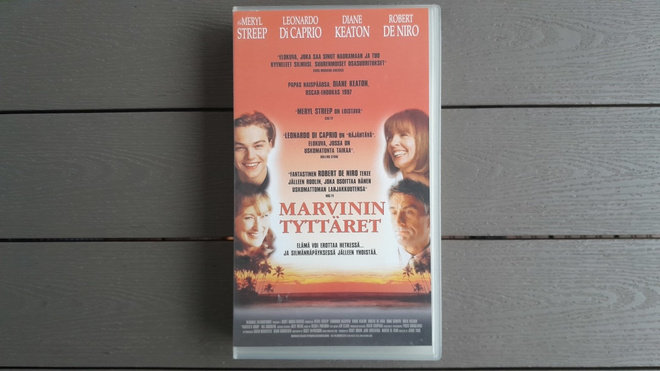 VHS: Marvinin Tyttäret (Meryl Streep, Leonardo DiCaprio 1996