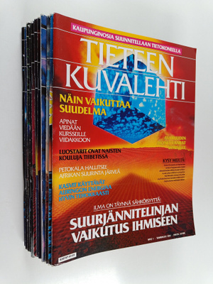 Tieteen kuvalehti vuosikerta 1991 (1-12)