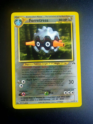 Pokemon kortti Forretress Neo Discovery rare