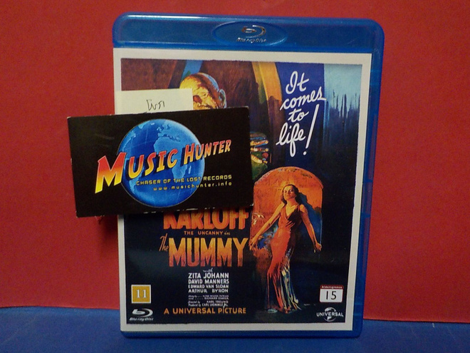 The Mummy UUSI Blu-Ray