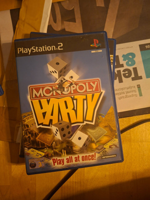 PS2 Monopoly Party + kotelo ja ohjeet