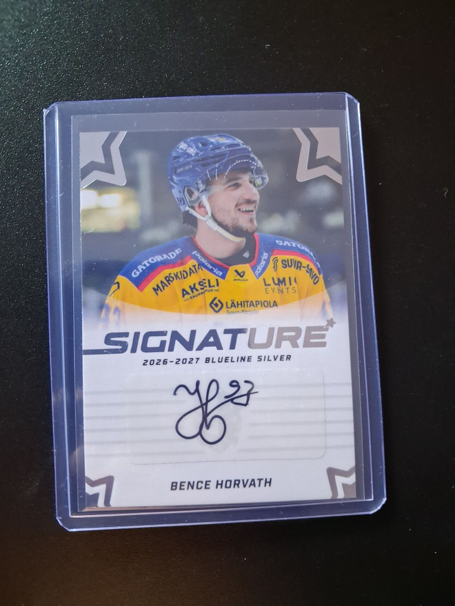 Liiga 26/27 Bence Horvath Jukurit /80 Silver Signature