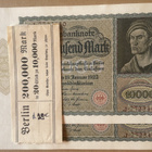 ALE - 50% Germany 10.000 Mark 19.1.1922 P72 "Kreivi Dracula" - pikkukuva 1