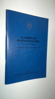 Valtakunnalliset maanpuolustuskurssit, kurssit 121-130 ; ...
