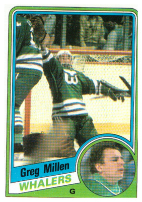 Mv Legenda GREG MILLEN Whalers 84-85 Topps #58