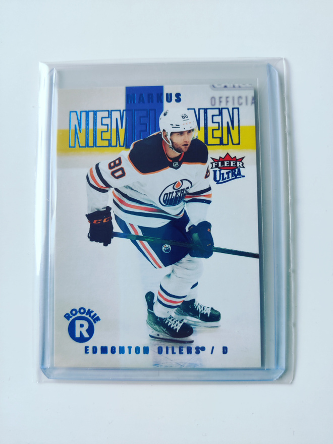 Markus Niemeläinen 21-22 Fleer Ultra Rookie Blue /399