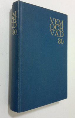 Vem och vad 1980 : biografisk handbok