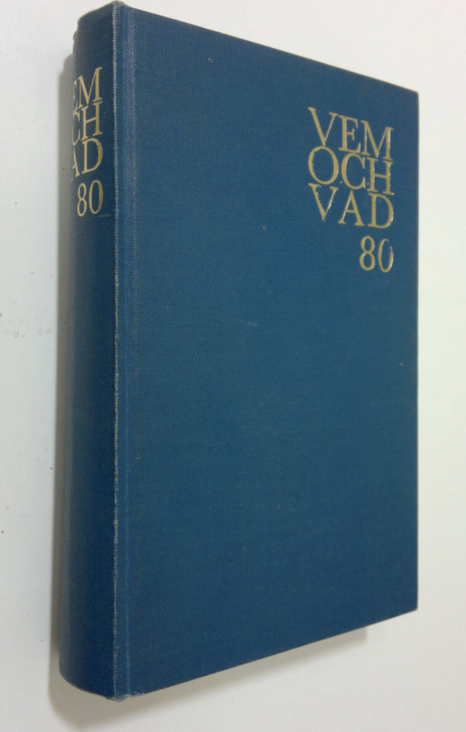 Vem och vad 1980 : biografisk handbok