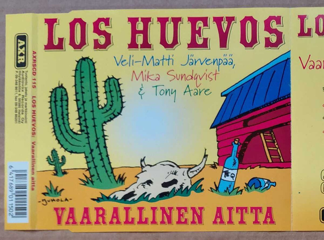 LOS HUEVOS: Vaarallinen Aitta – yhden biisin CD-single 1997
