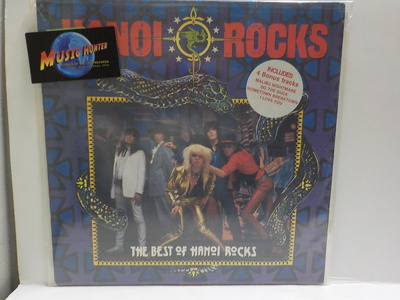 HANOI ROCKS - THE BEST OF HANOI ROCKS M-/EX- LP(+)