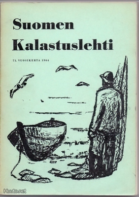 Suomen kalastuslehti 1964 71.vuosikerta nid.kirja 276 sivua