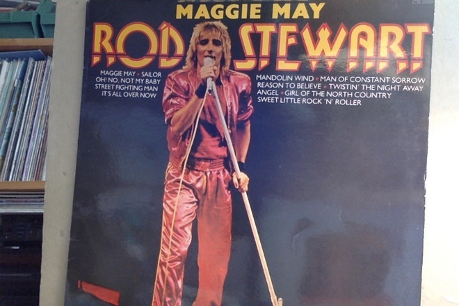 ROD STEWART  ::  MAGGIE MAY  ::  VINYYLI  LP  ..  UK 1981 !!
