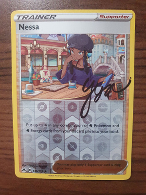 Pokemon Nessa 136/159 Reverse holo rare