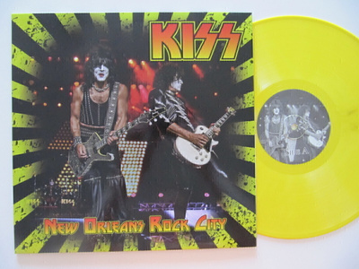 Kiss New Orleans Rock City LP Värivinyyli LTD 42/100