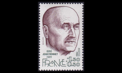 Ranska 2198 ** Jean Monnet (1980)
