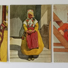 Carl Larsson, postikortti 7 kpl, kulkematon - pikkukuva 4