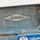 VANHA Partahöylä GIllette Alkup Kotelo + Teriä 1940-l - pikkukuva 2