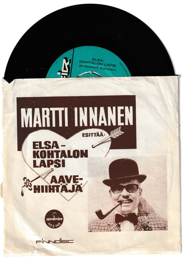 Martti Innanen – Elsa, Kohtalon Lapsi / Aavehiihtäjä 7"