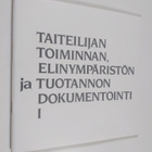 Taiteilijan toiminnan, elinympäristön ja tuotannon dokume... - pikkukuva 1