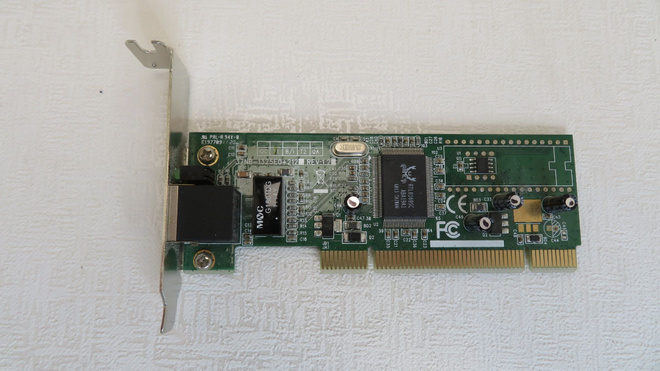 Realtek Gigabit LAN 10/100/1000 low profile PCI