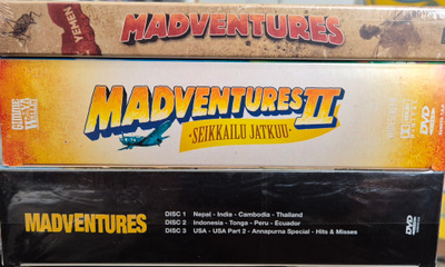 MADVENTURES KOKO SARJA -DVD.2 KAUTTA UUSIA