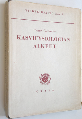 Runar Collander : Kasvifysiologian alkeet