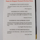 Margaret Truman : Murder on Embassy Row - pikkukuva 2