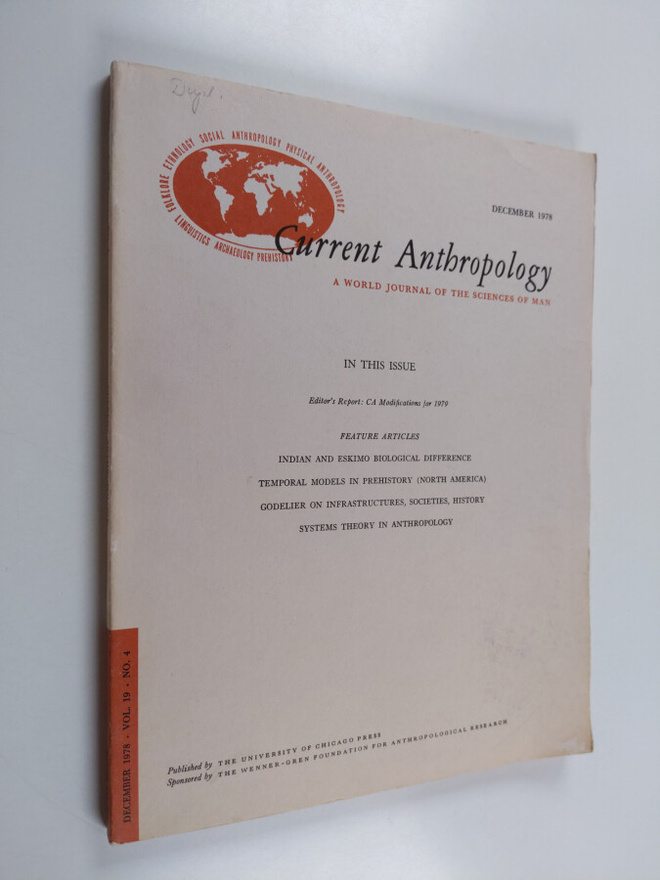 University of Chicago : Current Anthropology - A World Jo...