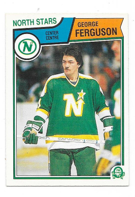 1983-84 OPC #171 George Ferguson Minnesota North Stars